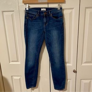 Ann Taylor LOFT Mid-Rise Skinny Jeans Size 0
